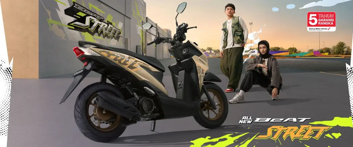 banner honda beat street